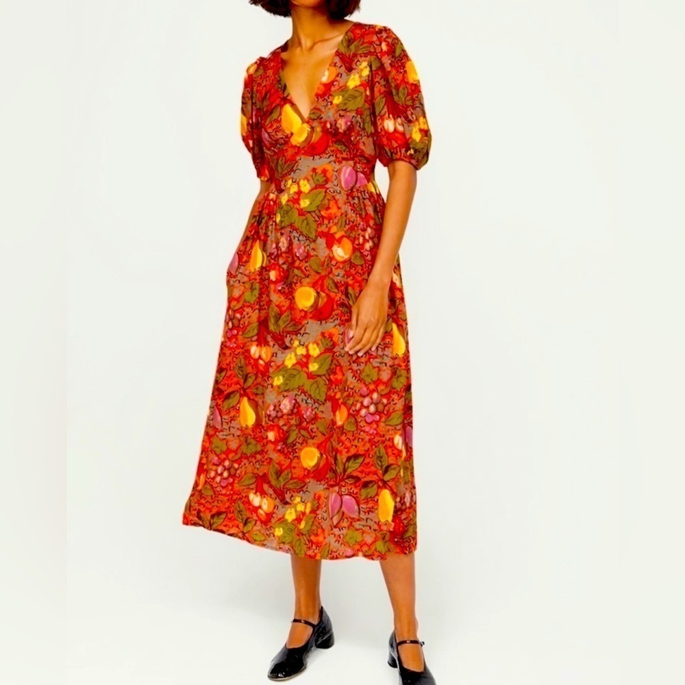 Rhode Gwenyth Dress Highland Orchard Bramble Berry Size 4 NWT